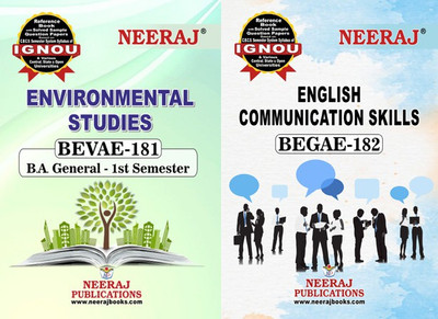 BEVAE-181 Environmentals Studies BEGAE-182 English Communication Skills(Paperback, Group of Neeraj Publication)