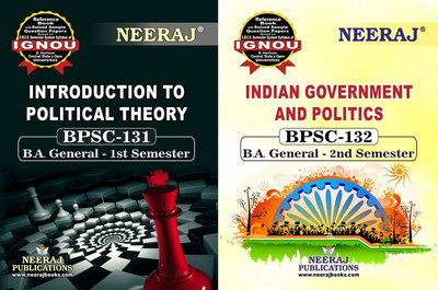 BPSC-131 Introduction Of Political Theory BPSC-132: Indian Governement And Politics(Paperback, Experts Panel of Neeraj Publication)