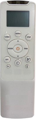SHIELDGUARD AC Remote Control Compatible for  AC Carrier Remote Controller(White)