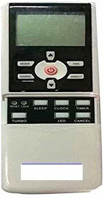 vcony Remote Compatible and Lightweight Design Remote Control for VOLTAS Split/Window AC(AC 52)(Please Match The Image with Your Old Remote) Voltas Remote Controller(White)