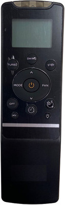 SHIELDGUARD AC Remote Control No. 144 Compatible for  AC (Black) Carrier Remote Controller(Black)
