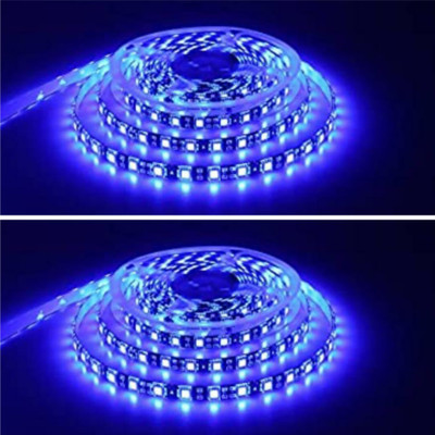 Smuf 300 LEDs 4.5 m Blue Steady Strip Rice Lights(Pack of 2)