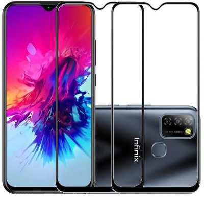 AARERED Edge To Edge Tempered Glass for Infinix Smart 5A(Pack of 2)