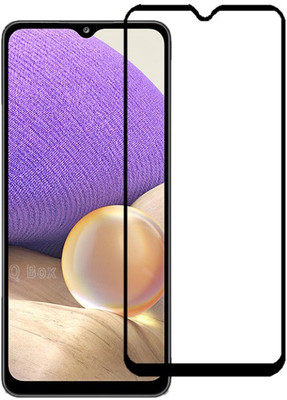 Q Box Edge To Edge Tempered Glass for Samsung Galaxy A42 5G(Pack of 1)