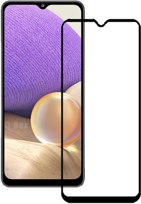 Q Box Edge To Edge Tempered Glass for Poco M4 5G(Pack of 1)