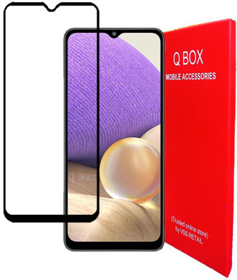 Q Box Edge To Edge Tempered Glass for Samsung Galaxy A32 5G(Pack of 1)