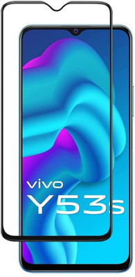 Bai and kaka Edge To Edge Tempered Glass for Vivo Y53s(Pack of 1)