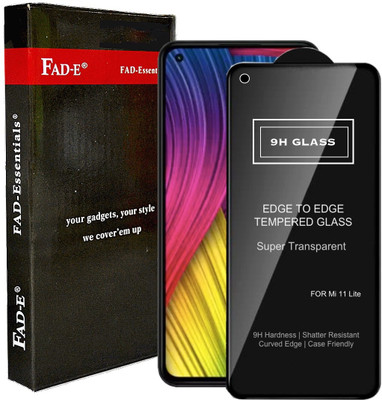 FAD-E Edge To Edge Tempered Glass for Mi 11 Lite, Mi 11 Lite 5G NE(Pack of 1)