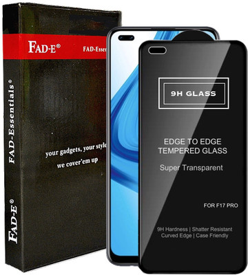 FAD-E Edge To Edge Tempered Glass for OPPO F17 Pro(Pack of 1)
