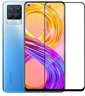 Bai and kaka Edge To Edge Tempered Glass for Realme 8 5G(Pack of 1)