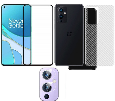 NEMIZI Front and Back Tempered Glass for Oneplus Nord 2 5G(Pack of 1)