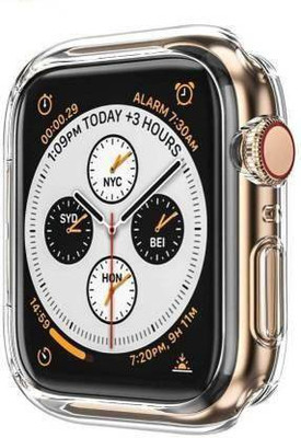 ultronone infotech pvt ltd Screen Guard for Edge To Edge Tempered Glass for Apple Watch Series 6 (40 MM), Apple Watch Series 5 (40 MM), Apple Watch Series 4 (40 MM), Apple Watch Series 3 (40 MM), Apple Watch Series 2 (40 MM), Apple Watch Series 1 (40 MM) (Pack of 1)(Pack of 1)