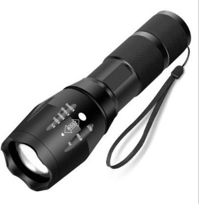 zm store 5 modes Flashlight LED T6 with Super Bright Cree t6 light with Rechargeable battery and charging kit with Zoom option powered by rechargeable battery OR ( 3xAAA bateries not included,) Torch Torch (Black : Rechargeable) Torch(Black, 15 cm, Rechargeable)