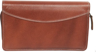 Sukeshcraft Leather Multiple Cheque Book Holder(Red)