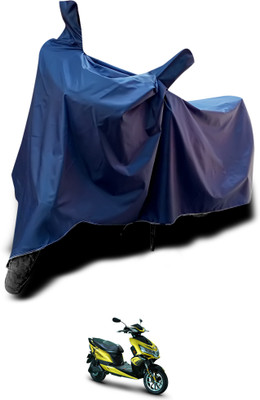 GOSHIV-car and bike accessories Waterproof Two Wheeler Cover for Okinawa(Blue)