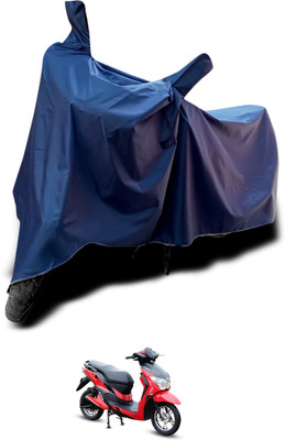 GOSHIV-car and bike accessories Waterproof Two Wheeler Cover for Hero(Blue)