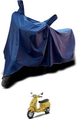 GOSHIV-car and bike accessories Waterproof Two Wheeler Cover for Vespa(Vespa LX 125, Blue)