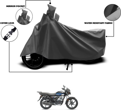 GOSHIV-car and bike accessories Waterproof Two Wheeler Cover for Hero(CD 100 SS, Grey)