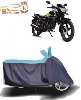 ROYALRIDE Two Wheeler Cover for Honda(SP 125, Grey, Blue)
