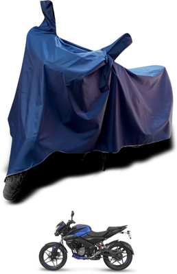 GOSHIV-car and bike accessories Waterproof Two Wheeler Cover for Bajaj(Blue)