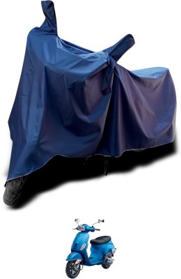 GOSHIV-car and bike accessories Waterproof Two Wheeler Cover for Piaggio(Blue)