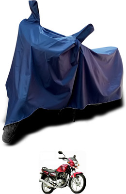 GOSHIV-car and bike accessories Waterproof Two Wheeler Cover for Yamaha(Alba, Blue)