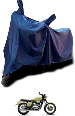 GOSHIV-car and bike accessories Waterproof Two Wheeler Cover for JAWA(Blue)