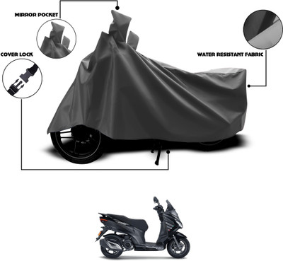 GOSHIV-car and bike accessories Waterproof Two Wheeler Cover for Aprilia(Grey)