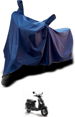 GOSHIV-car and bike accessories Waterproof Two Wheeler Cover for Vespa(Blue)
