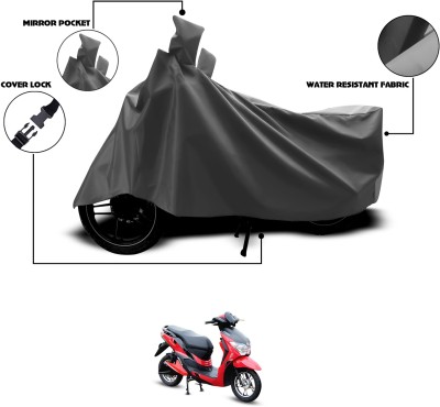 GOSHIV-car and bike accessories Waterproof Two Wheeler Cover for Hero(Grey)