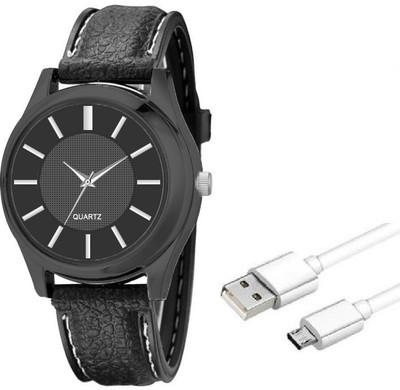 Black Camel Rechargeable USB Lighter Watch Flameless Windproof Cigarette Lighter Light Black USB Watch Cigarette Lighter(Light Black)