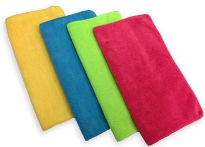 Maple Microfiber Vehicle Washing  Cloth(Pack Of 3, 350 GSM)