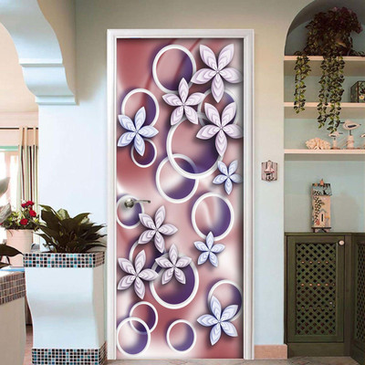 BPDESIGNSOLUTION Architecture Multicolor Wallpaper(199 cm x 77 cm)