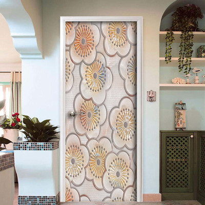 BPDESIGNSOLUTION Architecture Multicolor Wallpaper(199 cm x 77 cm)