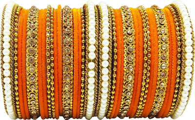 Chrishan Fabric Bangle Set(Pack of 32)