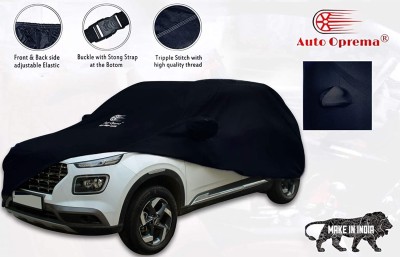 Auto Oprema Car Cover For Fiat Punto Evo (With Mirror Pockets)(Black)