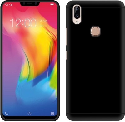 CASE CREATION Back Cover for Vivo Y83 Pro 2018(Black, Shock Proof, Silicon, Pack of: 1)