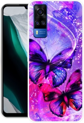 NEVYZAP Back Cover for Vivo Y53s(Multicolor, Grip Case, Silicon, Pack of: 1)