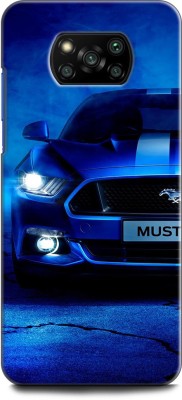 KEYCENT Back Cover for POCO X3 Pro MUSTANG, FORD MUSTANG LOGO, CAR, SUPERCAR, SPORTS CAR(Multicolor, Pack of: 1)