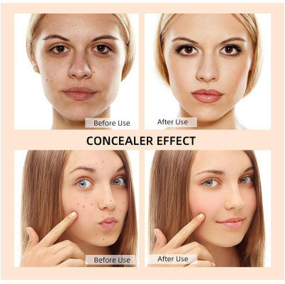 Latixmat Concealer with Full Coverage |Easily Blendable Concealer for face makeup Concealer(Ivory, 6 ml)
