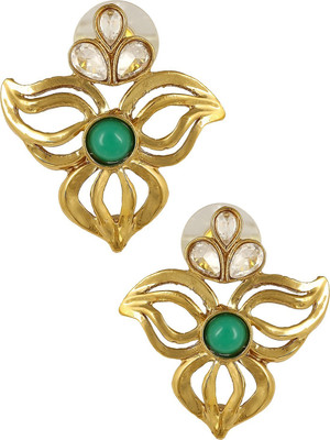 the jewelbox Filigree Victorian Copper Stud Earring
