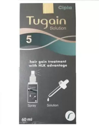 CIPLA Tugain Liquid(2 x 60 ml)