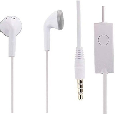 Veera tech VT-Ys-14 Bass & Dolby Sound 3.5mm Jack for All /Anroid Wired(White, In the Ear)