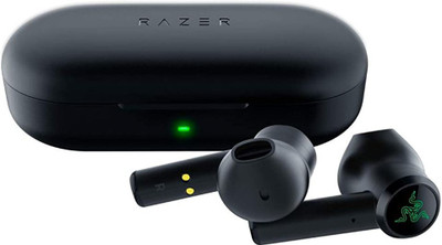 Razer Hammerhead True Wireless X - Earbuds - Black - Bluetooth Bluetooth Gaming Headset(Black, In the Ear)