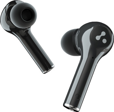 Ambrane NeoBuds 33 True Wireless Earbuds TWS with 19 Hours Total Playtime, High Bass Immersive Sound, Touch Controls, IPX4 Waterproof, Voice Assistance & inbuilt Mic (Indigo Blue), Normal