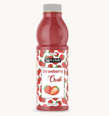 AGRI CLUB Strawberry Crush 1Ltr./33.81oz 1000 ml