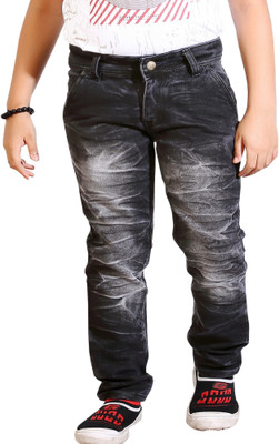 AD & AV Regular Boys Black Jeans