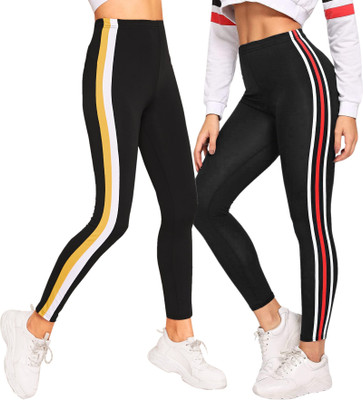 DTR FASHION Multicolor Jegging(Striped)