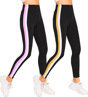 DTR FASHION Multicolor Jegging(Striped)