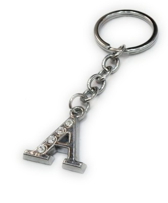 swagtreg Metal Alphabet A Keychain Key Chain